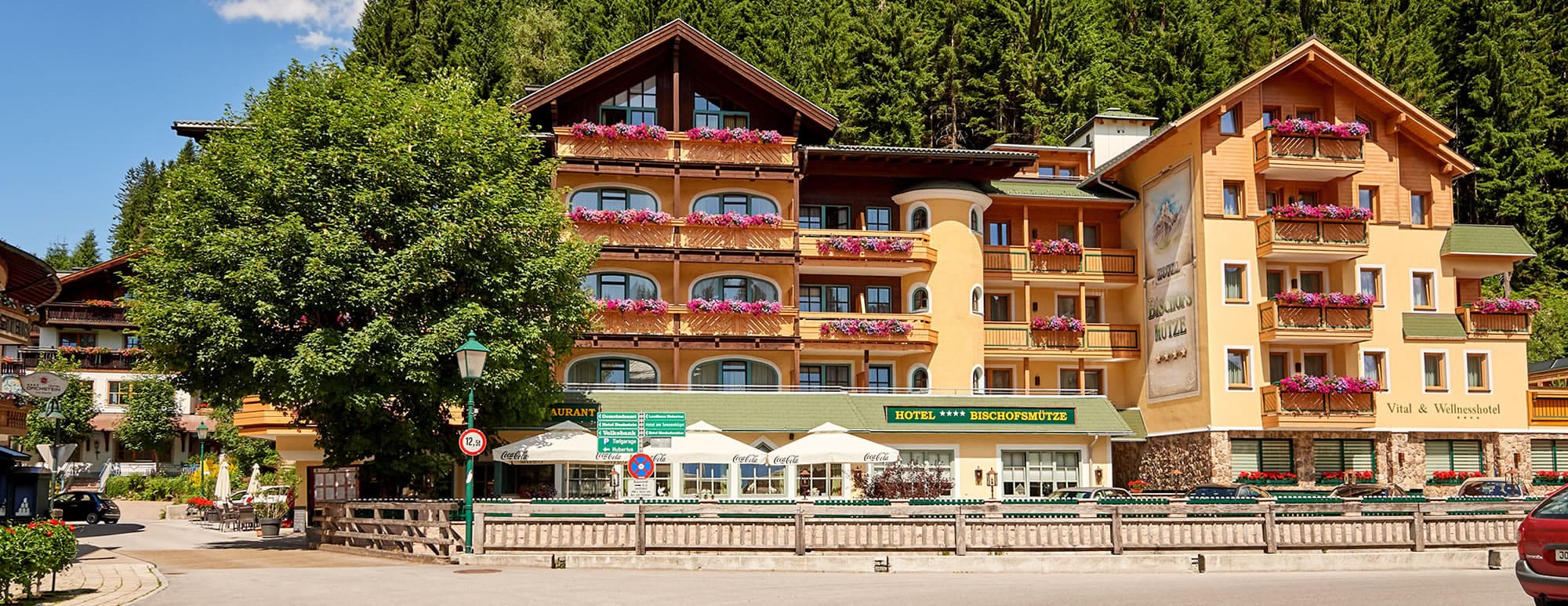 hotel-bischofsmuetze-sommer (1) Hotel Bischofsmütze im Sommer